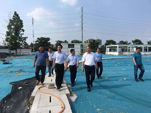 宛城區(qū)委書記劉中青調(diào)研轄區(qū)學校建設(shè)工作